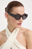 Cumpara ieftin Bottega Veneta ochelari de soare femei, culoarea negru, BV1285S