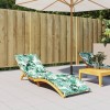 Perna Sezlong Gossi 200x50x4cm, Model Frunze, Oxford, Poliester, Exterior, Multicolor