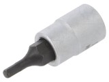 Cap imbus tubulară HEX 2,5mm 1/4" 33mm