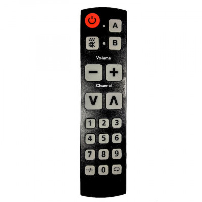 Telecomanda universala programabila Easy Remote Grande cu 20 butoane, elSales ELS-ERG, negru foto