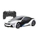 Cumpara ieftin Masinuta cu telecomanda Rastar - BMW I8 alb, scara 1:24