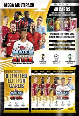 Set cartonase Mega Multipack - Topps Match Attax 24/25 PlayLearn Toys foto