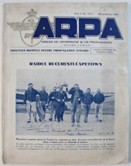 ARPA - ORGAN DE INFORMATIE SI DE PROPAGANDA - APARE LUNAR - ANUL III , NO. 5-6-7 - mai - iunie - iulie , 1935 foto