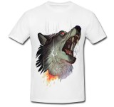 Cumpara ieftin Tricou &quot; Neo traditional wolf &quot;