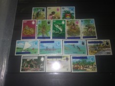 TIMBRE TUVALU GILBERT 1976 foto