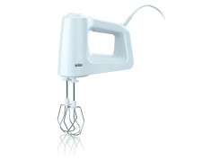 Mixer de mana Braun Household MultiMix 3 HM 3000, 450 wati, 5 viteze, alb - RESIGILAT foto