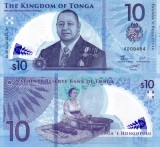 TONGA 10 pa&#039;anga 2023 polymer UNC!!!