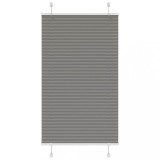 Cumpara ieftin Jaluzea plisata Antracit 70x100 cm Latime tesatura 69,4 cm