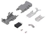 Mufă Mamă Cablu-Cablu 6 PIN 2A 28AWG-16AWG