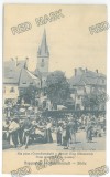 2729 - SIBIU, Market, Romania - old postcard - used - 1917