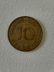 Moneda 10 PFENNIG - 1987 G - Germania - KM 108 (285)