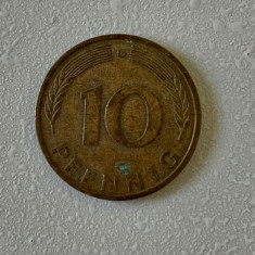 Moneda 10 PFENNIG - 1987 G - Germania - KM 108 (285)