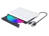 Unitate Optică Externă DVD USB 3.1 GEMBIRD Alb-Negru DVD-USB-031-BW