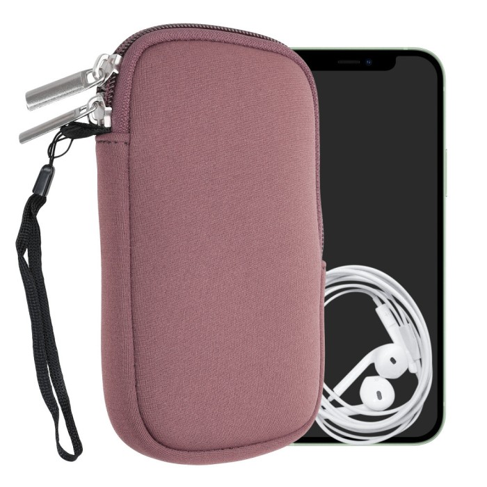 Husa Universala Kwmobile marime S - 4,5 inch, Neopren, Violet, 46188.1.167