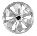 Cumpara ieftin Set 4 capace roti pentru SsangYong, model Roco Gray, R15
