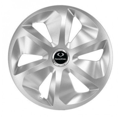 Set 4 capace roti pentru SsangYong, model Roco Gray, R15 foto
