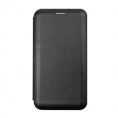 Husa BookCover Elegance pentru Samsung Galaxy S7 Edge, Negru foto