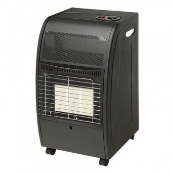 Incalzitor cu gaz, Oxy-Stop, 3 trepte de incalzire 1500/2750/4200W, cu detector concentratie oxigen, Regulator si ceas foto