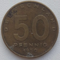 Moneda Republica Democrata Germana - 50 Pfennig 1950