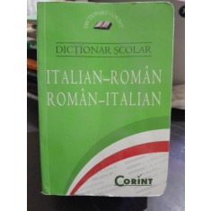Dictionar scolar italian-roman roman-italian