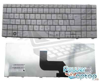 Tastatura Gateway Argintie NV5929U, NV5930U, NV5931U, NV5932U, NV5933U, NV5935U, NV5936U, NV5937U, NV73, foto