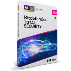Antivirus BitDefender Total Security Multi-Device 2020 10 Dispozitive 1 An Licenta noua Retail DVD foto