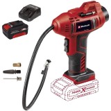 Einhell CE-CC 18 Li PXC + Starter Kit - Compresor auto 11 bar + Set 1 acumulator si incarcator Li-Ion 18 V 4 Ah