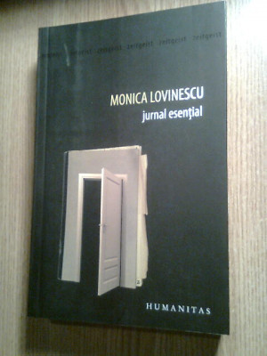 Monica Lovinescu - Jurnal esential (Editura Humanitas, 2010) foto