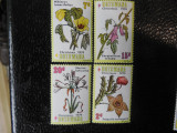 Botswana-Flora-serie completa -nestampilate, Nestampilat