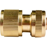 Conector din alama cu stop pentru furtun 1/2 inch Top Garden