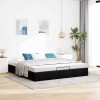 VidaXL Cadru de pat otoman fără saltea Negru 180x200 cm Material 3310898