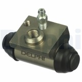 Cilindru receptor frana Citroen C1 14; Peugeot 107 14; Toyota Aygo 14, motor 1.0, 1.4, montare Spate, fara regulator integrat, Stanga=Dreapta, Delphi