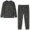 Pijamale pentru copii cu m&acirc;neci lungi ninja kaki 128
