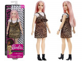 Papusa Barbie Fashionistas pantera rochie ZA3160