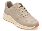 Pantofi sport SKECHERS gri, BOBS ARCH COMFORT B SWEET, din piele ecologica