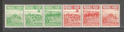 Australia.1953 Produse agricole-streif MA.26 foto