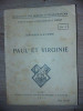 Paul et Virginie- Bernardin de St. Pierre Editura: Lutetia