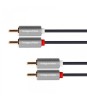 Cablu 2x RCA - 2x RCA 5m Basic Kruger&amp;Matz, KRUGER And MATZ