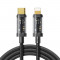Cablu incarcare/transfer Joyroom S-CL020A12, USB Type-C/Lightning, PD 20W, 1.2m, Negru