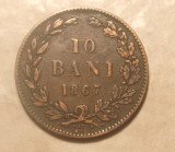 10 BANI 1867 WATT
