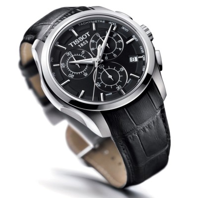Ceas Tissot Couturier Negru foto