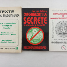 TEXTE CARE AU ZGUDUIT LUMEA + ORGANIZATIILE SECRETE +CONJURATIA ILUMINATILOR SI