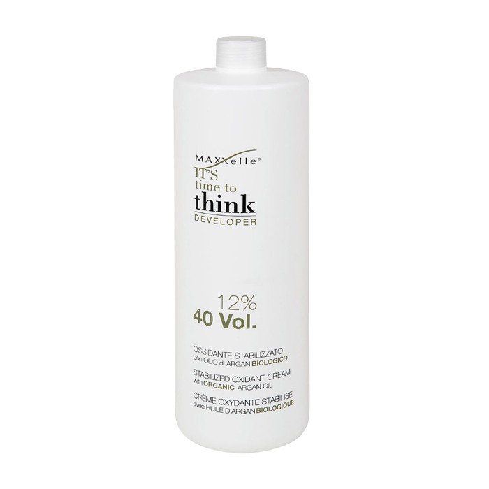 Oxidant fara amoniac 12% cu ulei de argan organic Think 40V 1000 ML