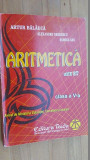 Aritmetica clasa a V-a- Artur Balauca, Al.Negrescu, Monica Sas