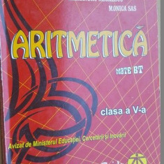 Aritmetica clasa a V-a- Artur Balauca, Al.Negrescu, Monica Sas