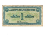 Austria 1944 - 1 schilling, ocupația aliata, circulata