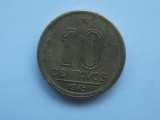 10 CENTAVOS 1945 BRAZILIA, America Centrala si de Sud