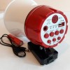 Portavoce Auto Megafon cu USB, Inregistrare si Acumulator, Prindere Magnetica, Raza 200m, 15W