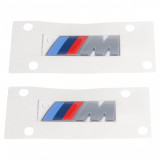 Set 2 Buc Emblema Aripa Laterala Fata Oe Bmw Seria 4 F32 2013&rarr; M 45x15mm 51148058881