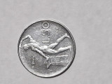 Moneda 50 Lire 1966 Italia